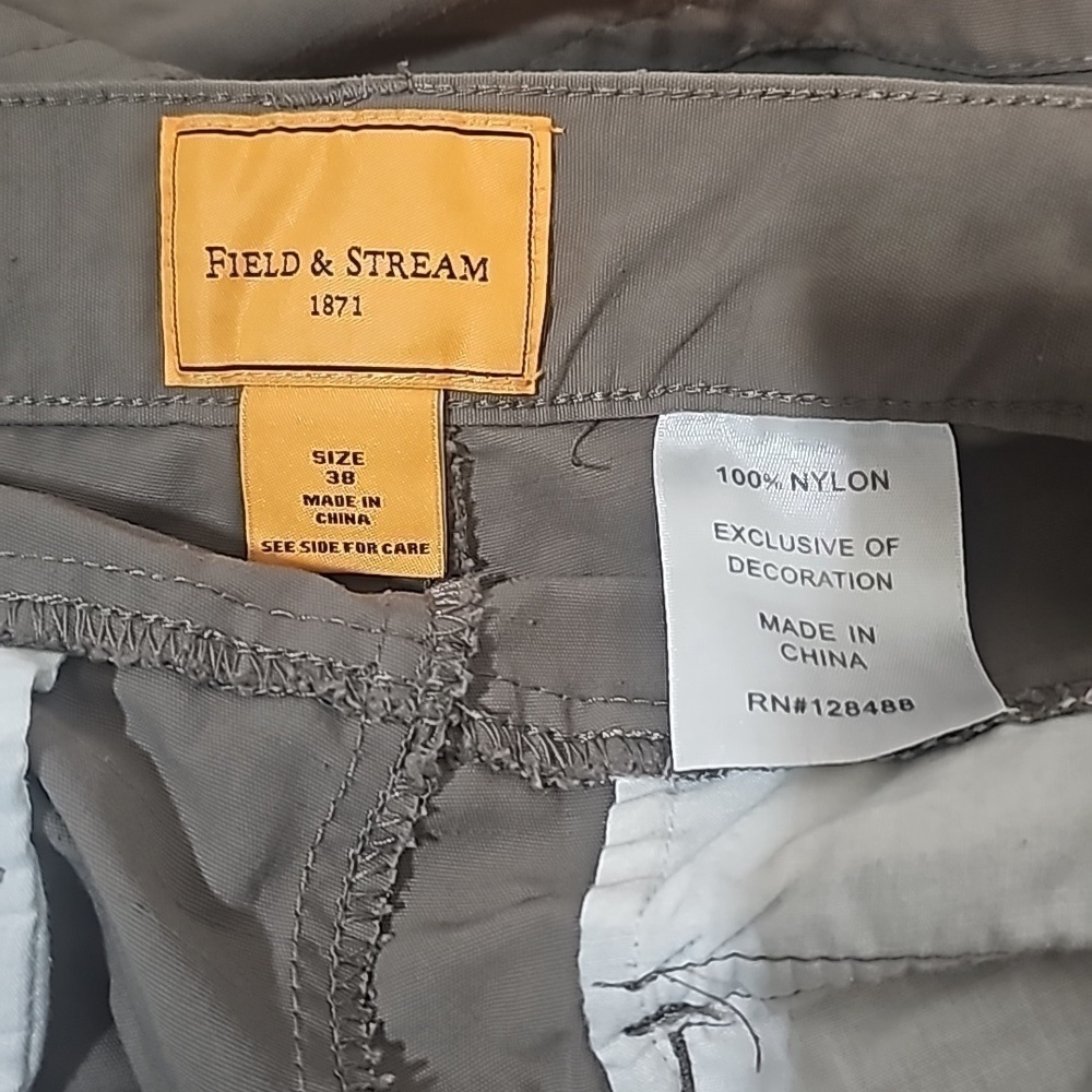 Field & Stream Outdoor Active Tan Utility Shorts Size 38 - Picture 4 of 6